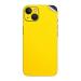 GADGETSWRAP Premium Material Skin Vinyl Decal Sticker Compatible With iPhone 15- Yellow Glossy