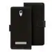 HANIRY Flip Cover for Micromax Bharat 2 flip cover | Micromax Q402 flip cover | Micromax Bharat 2 Plus | Black