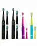 AGARO Rex Dlx Sonic Electric Toothbrush Multicolor (Pack of 2)