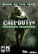Call Of Duty 4 Modern Warfare Game The Year Edition For PC