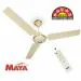 MAYA MAYA 5 Star Rated 1200 mm SUPER ECO TECH (Decorative), 27 - watt, 350 RPM (BLDC) AC Ceiling Fan
