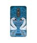 Casotec Pure Swan Design Printed Silicon Soft TPU Back Case Cover for Micromax Canvas Infinity