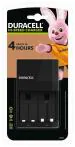 Duracell 4 Hours Battery Charger, 1 Count