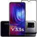 SM Styles Edge To Edge Tempered Glass for vivo Y33s (Pack of 1)