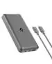 Spigen 20,000mAh, 30W Fast Charging Iconic Power Bank for MacBook Pro with 30W for 2 USB-C Ports, 22.5W for 1 USB-A Port, Included USB-C to USB-C Cable - Black