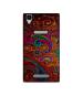 Casotec Wooden Pattern Print Design Printed Silicon Soft TPU Back Case Cover for Panasonic Eluga A2