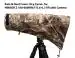 Wildroar Rain & Dust cover- For NIKKOR Z 180-600mm + Camera- Dry Camo