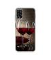 Casotec Wine Glass Design Printed Silicon Soft TPU Back Case Cover Lava Yuva Pro 4G