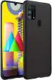 BINTAGE Back Cover for Samsung Galaxy M21 - SM-M215F (Black, Dual Protection, Pack of: 1)
