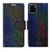 A D Enterprises Glitter Flip Cover for Vivo Y15s | Magnetic Case | Shock Absorbent | Flip Cover Vivo Y15s