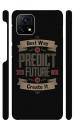 YAPZONE Best Way to Predict Future is to Create it |Designer Printed Hard Back Cover for Vivo Y52S Premium & Attractive Case for Your Smartphone