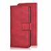 ClickCase Vintage Series For LG V30 Matte Red Faux Leather Mobile Wallet Flip Cover