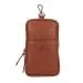Finelaer Leather Small Zipper Cellphone Mobile Belt Loop Clip Case Pouch Fanny Waist Running Pack.