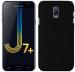CarryWrap Back Cover for Samsung Galaxy j7 Plus (Black) 25