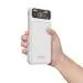 Mozu 10000 mAh 22.5 W Compact Power Bank (White, Lithium Polymer, Fast Charging, Power Delivery 2.0 for Mobile)
