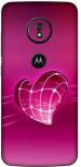 aadia Motorola Moto G6 Play Pink Matte Vinyl Signs and Symbols Printed Mobile Skin Sticker