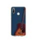 Casotec Guitar Design Printed Silicon Soft TPU Back Case Cover for Panasonic Eluga X1 Pro