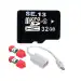 SE.13 32 GB Memory Card With 2 Card Readers & 1 OTG Cable 32 GB MicroSD Card Class 10 120 MB/s Memory Card (With Adapter)