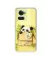 Casotec Panda In Box Design Printed Silicon Soft TPU Back Case Cover for OnePlus 10R 5G
