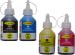 TRISAMA Brother DCP-300, 310, 500, 510, 700, 710, MFC-800W, 810W, 910DW, HL-T4000DW, MFC-T4500DW, BT-5000, BT-6000 Black and Tri Color Ink Cartridge Bottle (Pack of 4)