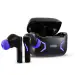 Kreo Mako TWS Wireless RGB Gaming Earbuds, 50ms Low Latency, Bluetooth 5.3 Ear Buds, Long Lasting Playtime, Dynamic 13mm High BASS Drivers, Dual Game and Music Mode, USB Type-C (Black & Purple)