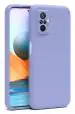 U&E Purple Silicone Back Cover For Redmi Note 10 Pro Max