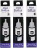 GPN PRINT Refill for Use In Epson L455 Multi Function PrInter Black 70 ml Black Ink Bottle (Pack of 3)