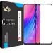 VILLA Tempered Glass for VIVO V17 PRO| Screen Protector Full HD Quality Edge to Edge Tempered Glass for VIVO V17 PRO(Black)