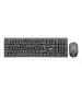 FRONTECH Wireless Gaming Keyboard and Mouse Combo (KB-0017, Black)