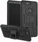 S-Hardline Honor 7C Black Polycarbonate Rugged Shockproof Armour Dual Layer Case