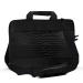 GRIPP Black Nylon Croc Compact Executive Business Laptop And Tablet Bag For Macbook 13.3, 14 Inch