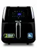 iBELL AF80BJ Air Fryer 8L 1700W Digital with 8 Cooking Presets, Smart Rapid Air Technology (Black)