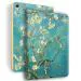 Caseelo Flip Cases for Apple iPad Air 5th 2022 / Air 4th 2020 Generation 10.9 Inch [ Air 5 4 ] A2589 A2591 A2316 A2324 A2325 A2072 Printed Slim Flip Magnetic Smart Cover with Auto Sleep/Wake Function & Classic Design ( Blossom )