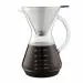 Instacuppa Pour Over Drip Coffee Maker With Borosilicate Glass Carafe, 800 ml