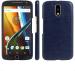 Cowboy Motorola Moto G4 Blue Artificial Leather Back Cover