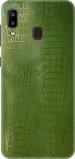 SRG INFOTECH Samsung Galaxy A20 Mobile Skin (Green)