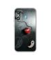 Casotec Chinnese Yin and Yang Design Printed Silicon Soft TPU Back Case Cover for Itel A27