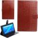 VAKIBO Maroon Lenovo Tab 4-10 X304L X304F 4-10 4 10 (10.1 inch) Silicon Flip Cover