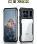 XOVO Back Cover for Mi 11 Ultra (Transparent, Dual Protection, Pack of 1)