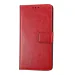 Trounce Vintage Red Faux Leather Cards & Cash Mobile Wallet Flip Shock Proof Back Cover Case For Moto G31 5G