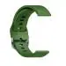Sounce Green Silicone 19 mm, Replacement Watch Strap With Metal Buckle Compatible With All Boat Smart Watch