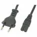 ACCU CABLE 2 Pin Universal AC Power Cable Cord for Camera Printer Power Adapter Charger