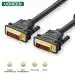 UGREEN 11604, 2k@60Hz DVI-D 24+1 Dual Link Male To Male Gold Plated Cable, 2m(Black)