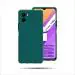 SUPER-ME Vivo Y25s Green Leather Hard Case Back Cover