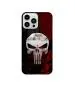 Casotec Punisher Skull Design 3D Printed Hard Back Case Cover for Apple iPhone 13 Pro Max