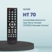 RESORB HT 70 Home Theater Remote Compatible for F&D Home Theater System Remote Control Model No :- F6000U