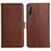 Orosky Vivo S1 Flip Back Cover, Full Body Protection Wallet Style Magnetic Closure Leather Flip Cover Case for Vivo S1 (Brown)