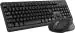 Portronics Key3 Keyboard And Mouse Set, Black