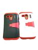 CLUBCLASSY TPU Plastic Back case Cover Hard +Soft with Stand Pack of 2pc. Compatible for Moto g / xt1031 / xt1032
