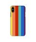 Casotec Rainbow Colors Design 3D Printed Hard Back Case Cover for Apple iPhone X / Xs